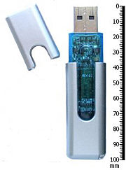 A USB drive