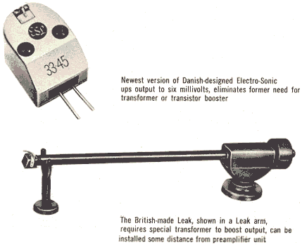 Electro-Sonic and Leak Tonearm