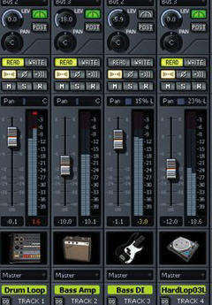 Sonar's Virtual Mixer