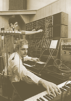 men playing in studio