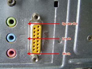 Sound Card Plugs