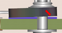 popcorning between component parts