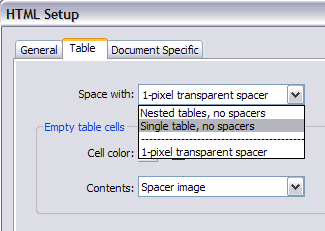 Customizable HTML Output