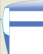 Modifying the bottom left anchor point