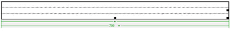 A table with three rows and one column appears in your document