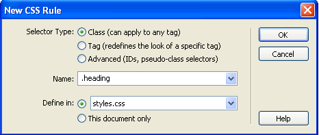 New CSS Rule