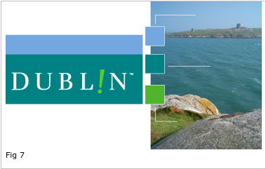 Example of drawing a colour scheme from Nature: Dublin, Ireland