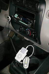 Wireless FM transmitter